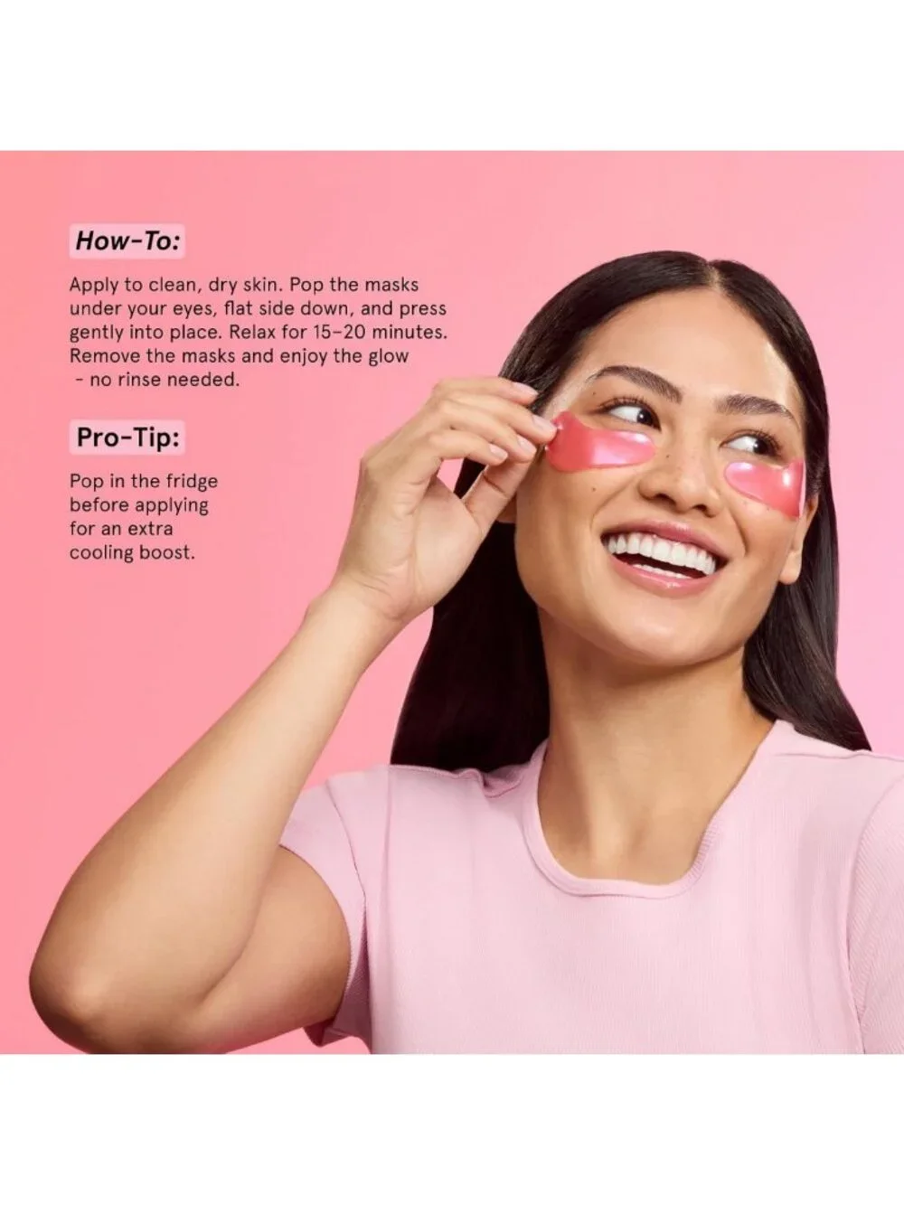 Vegan Under Eye Masks - Reduce Dark Circles & Puffiness - Self Care Gift Set (24